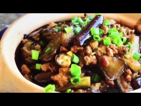 肉末茄子 家常菜